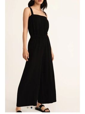 Z Supply Black Wide-Leg Jumpsuit